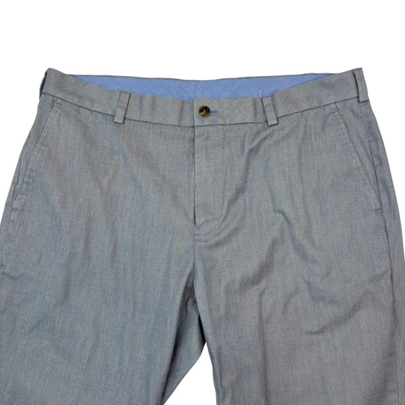 Brooks Brothers Other - Brooks Brothers Milano Pants Mens 36x30‎ Blue Grey Supima Cotton Stretch Chino